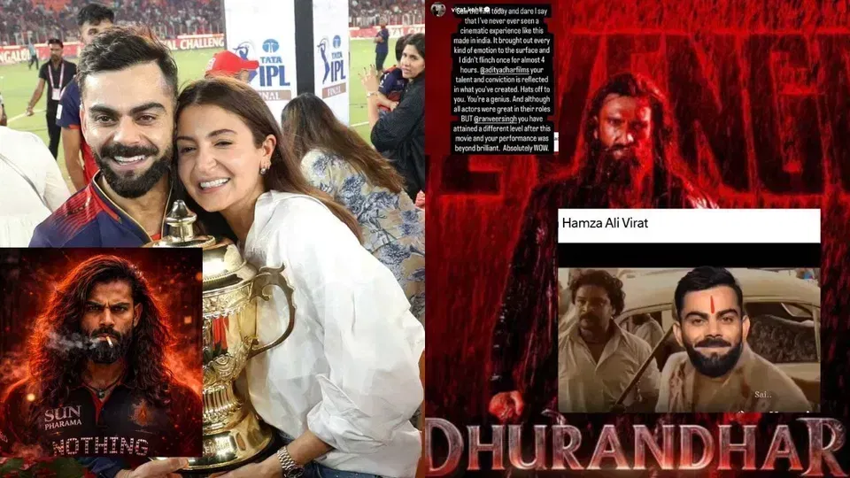 Fans react as Kohli praises Dhurandhar news